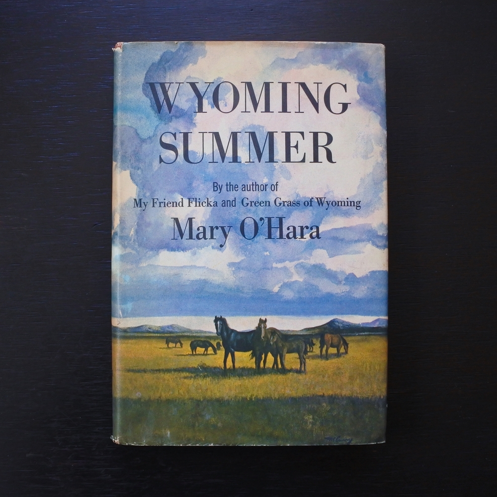 Vintage First Edition Wyoming Summer by Mary O'Hara Hardcover